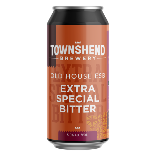 440ml can of Townshend Brewery's Old House ESB Extra Special Bitter beer