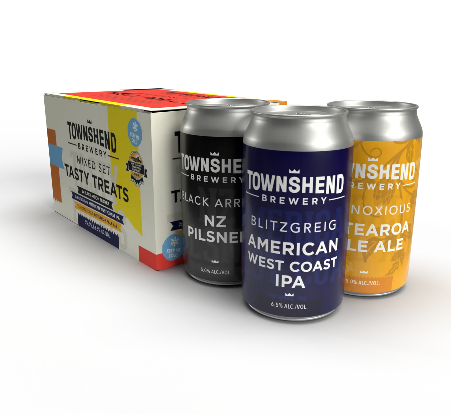 Townshend Mixed Set Tasty Treats 6 Pack Cans
