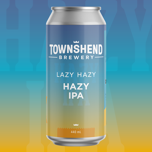 440ml Can Townshend Brewery Lazy Hazy - Hazy IPA 