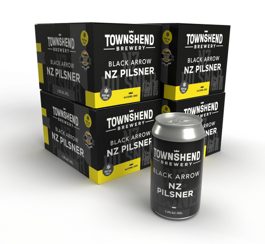 Townshend Black Arrow NZ Pilsner 24x 330ml Pack