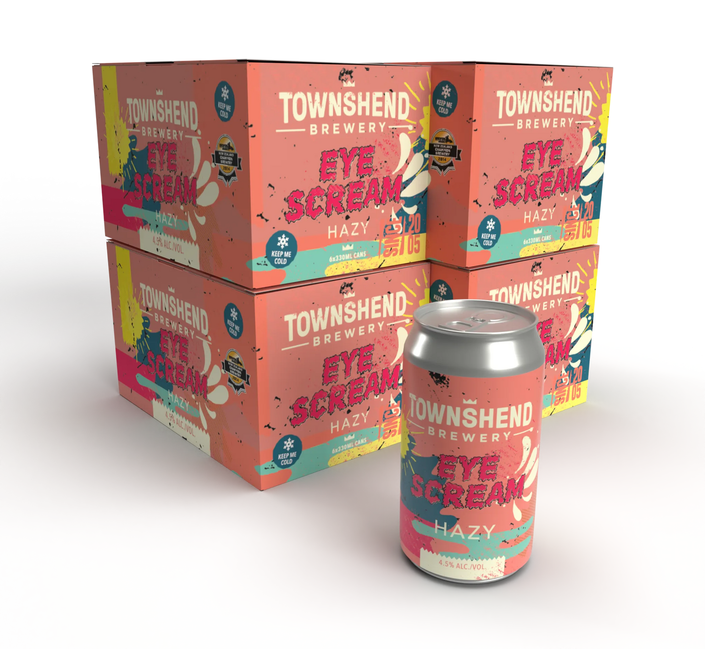 Townshend Eye Scream Hazy 24 Pack Cans