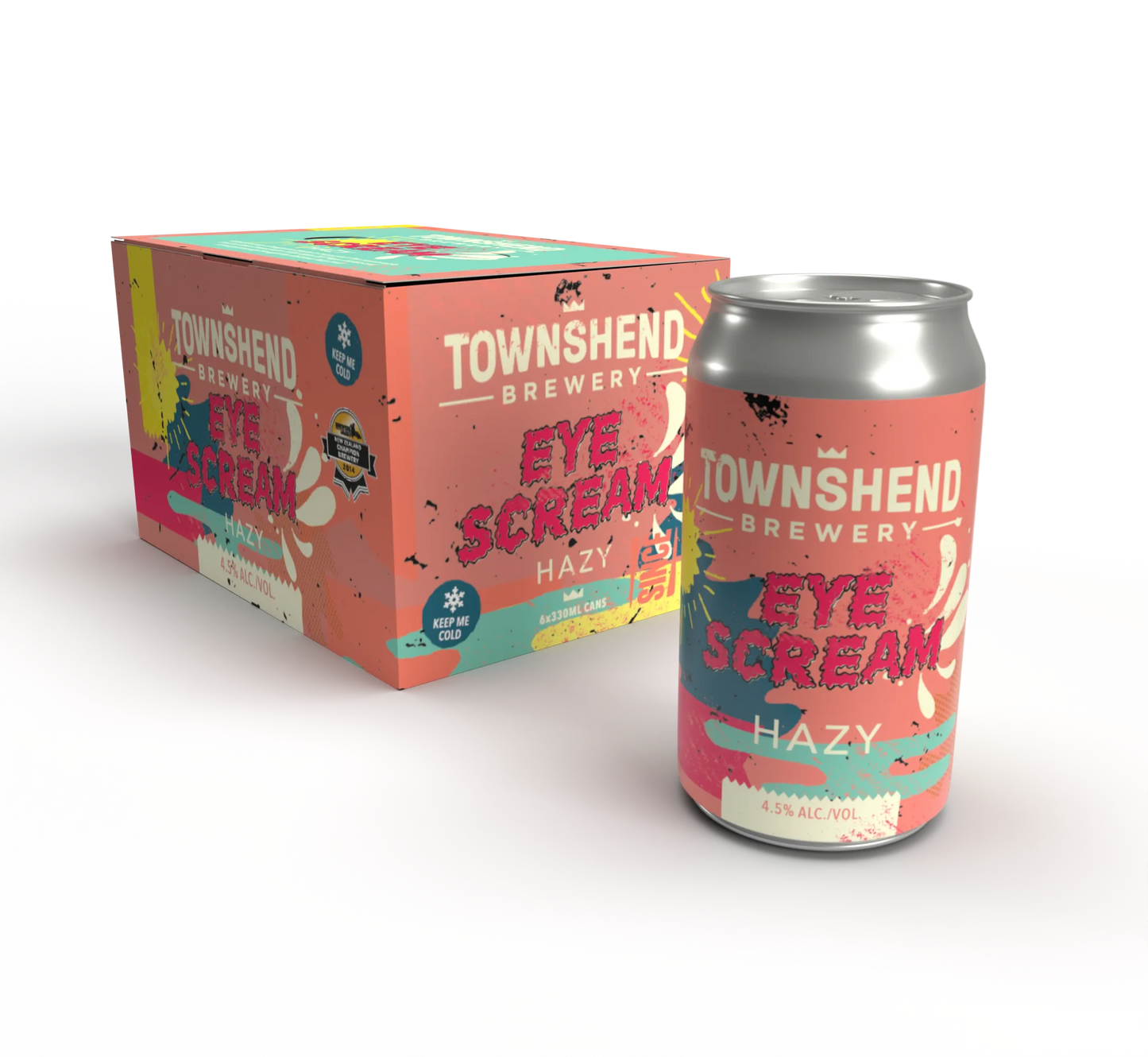 Townshend Eye Scream Hazy 6 Pack Cans