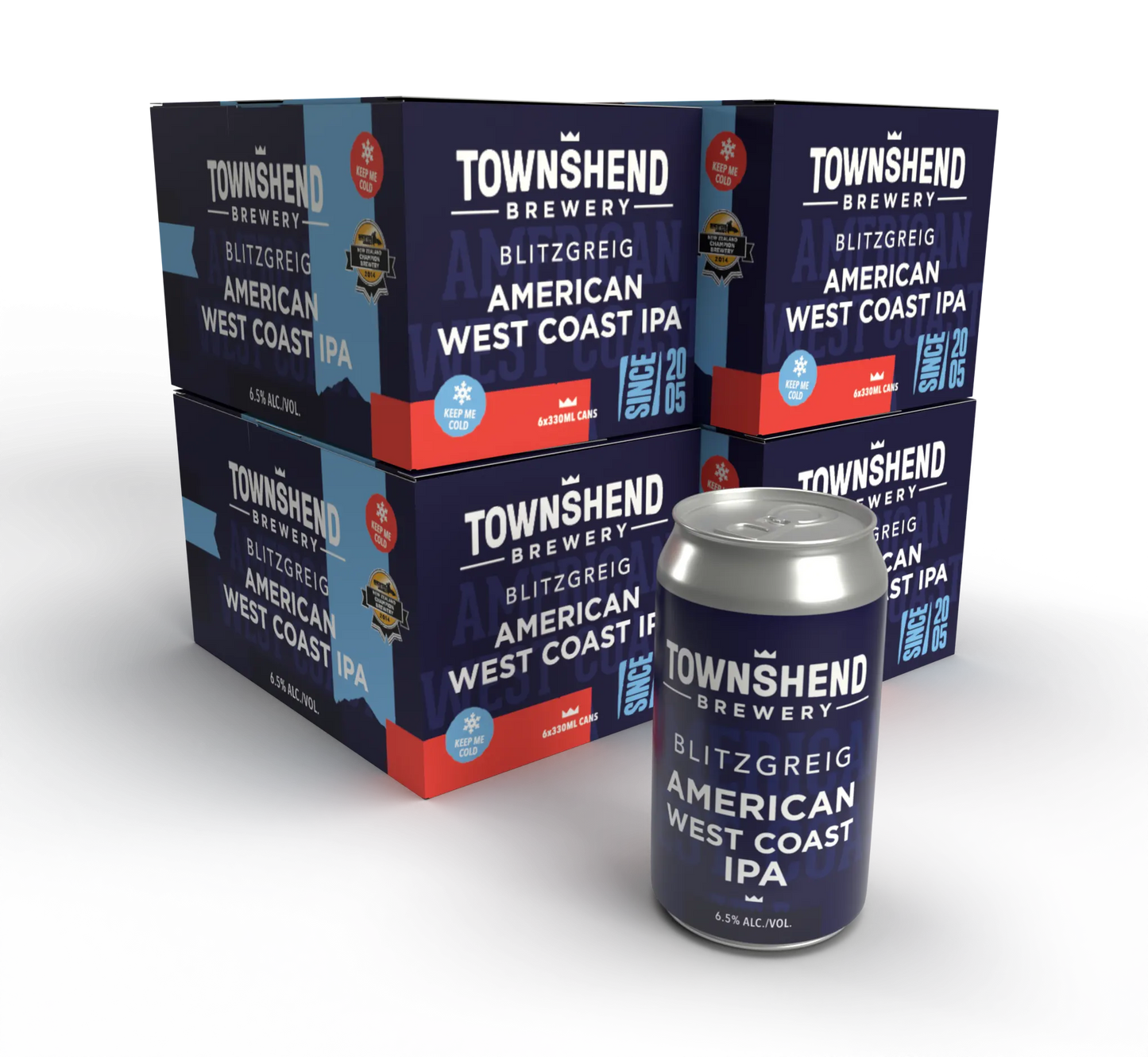 Townshend Blitzgreig American West Coast IPA 24 x Cans