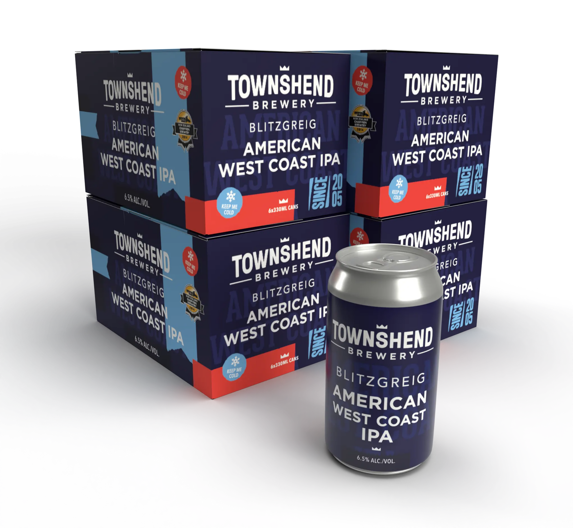 Townshend Blitzgreig American West Coast IPA 24 x Cans